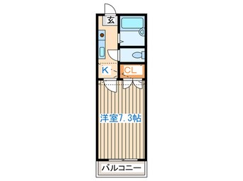 間取図 メゾンド歩坂Ａ棟