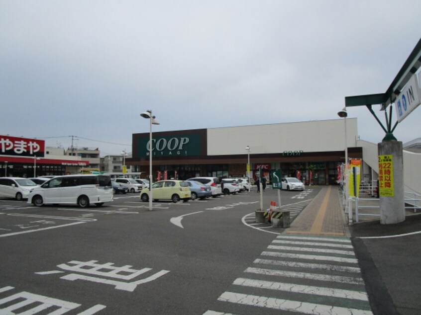 みやぎ生協(スーパー)まで240m ＬａＳａｎｔｅ榴岡