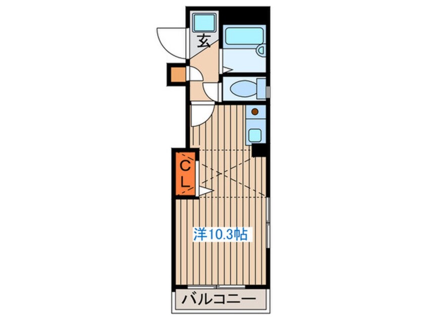 間取図 グランド－ル河原町