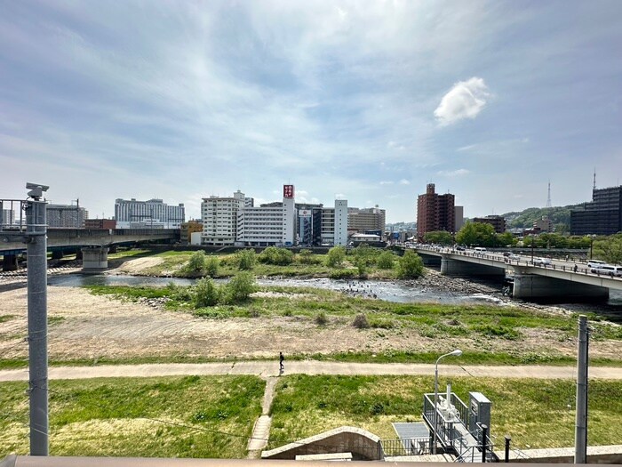 室内からの展望 グランド－ル河原町