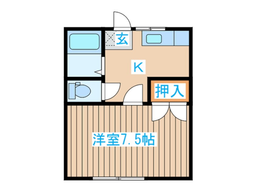 間取図 ボンフィ－ルド