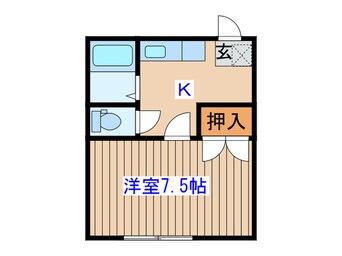 間取図 ボンフィ－ルド