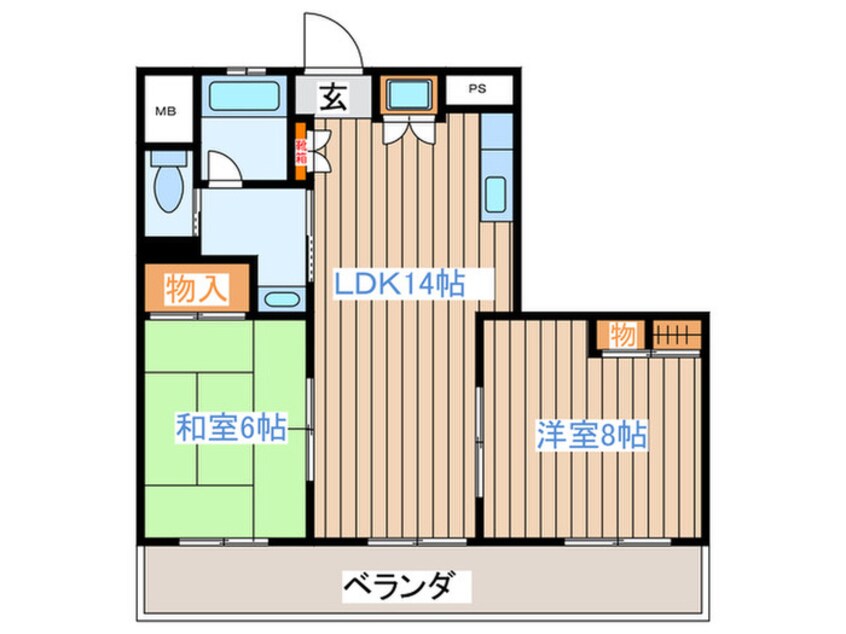 間取図 ネオ・ブリーズ