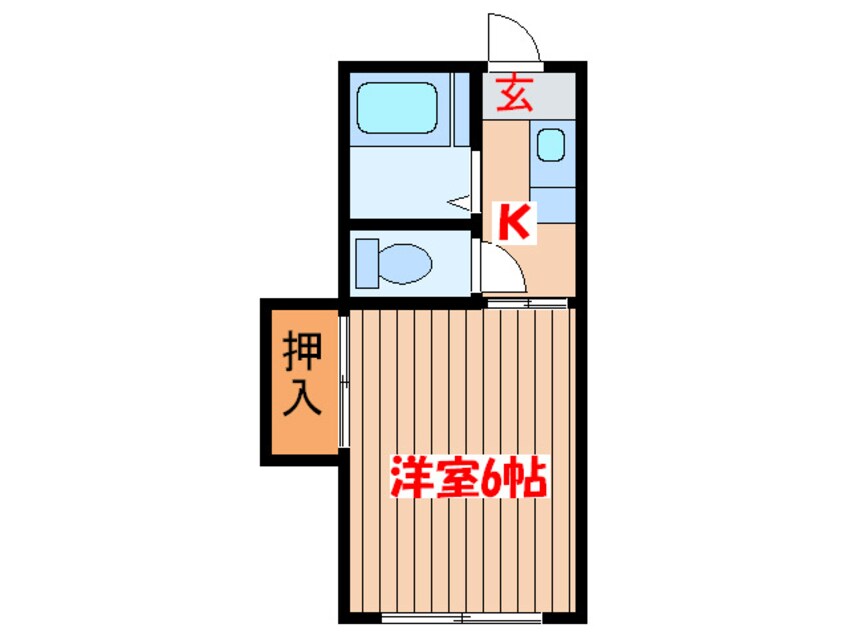 間取図 コ－ポヒロセ