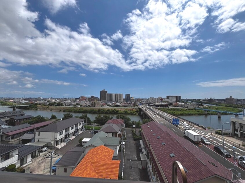 室内からの展望 ラブリハイツ福田町