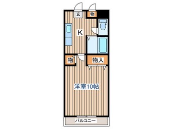 間取図 プロミネンス萩野町