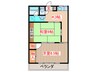 たんのハイツ 2Kの間取り