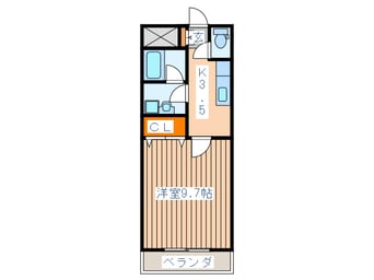 間取図 コンフォ－トプレイス