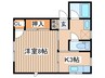 アーバンドエル鈴木 1Kの間取り