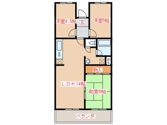 間取図 北根グリーンハイツ
