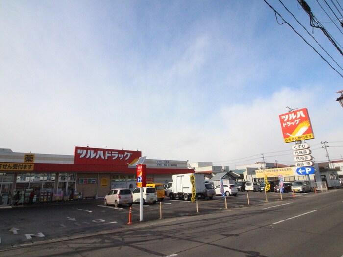 ツルハドラッグ(ドラッグストア)まで800m サンテラス