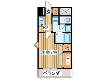 間取図 高染Ⅶ館
