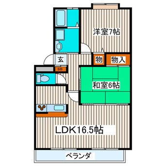 間取図 コージィコート壱番館