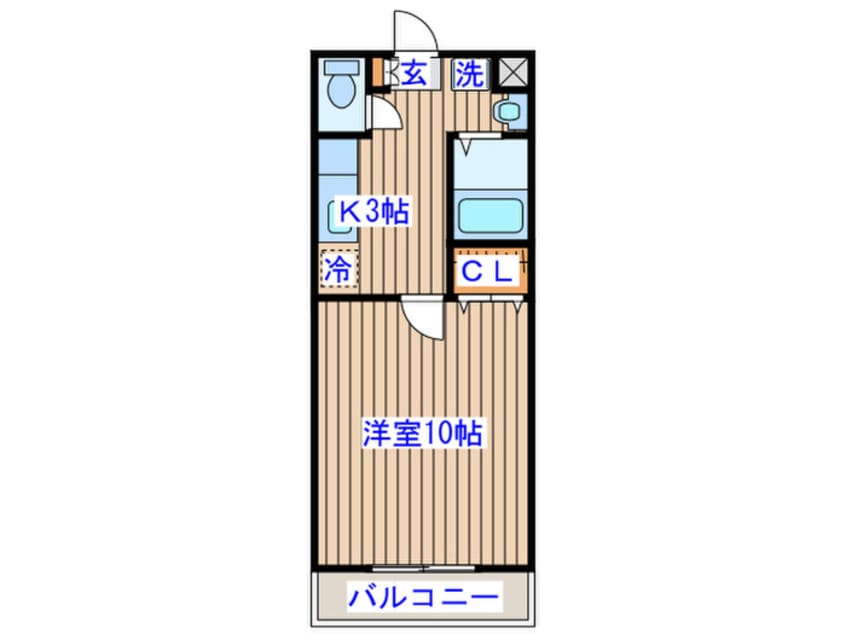 間取図 大行院丁スクエア