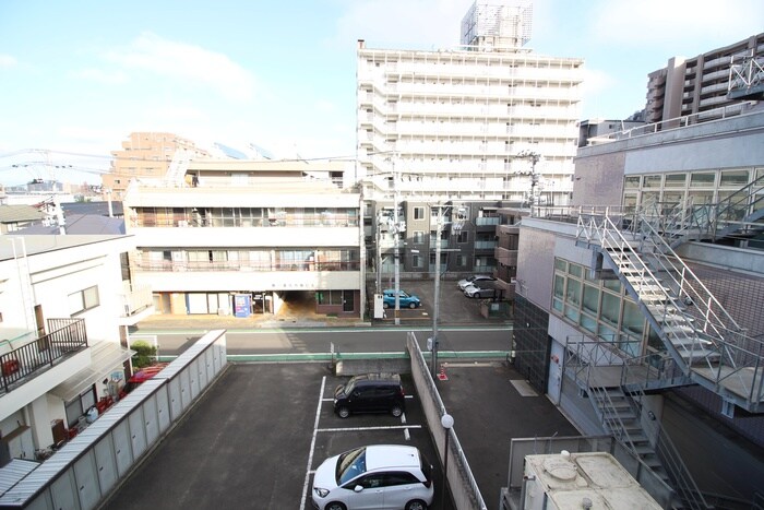 室内からの展望 大行院丁スクエア