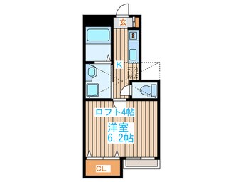 間取図 アスコット文化町