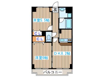 間取図 ツインプラザ幸