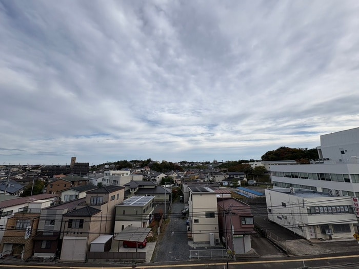 室内からの展望 ポ－トタウンカネショ－
