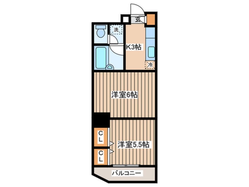 間取図 リッツコ－ト宮町