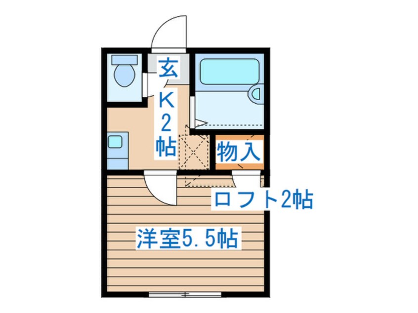 間取図 ルマ・ヒロ長町