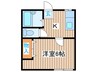 ア－バンハイツ北の杜 1Kの間取り