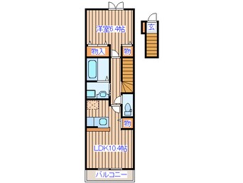 間取図 フォレストウイング
