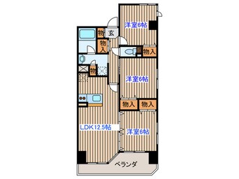 間取図 泉ロイヤルタワ－ＳＴ