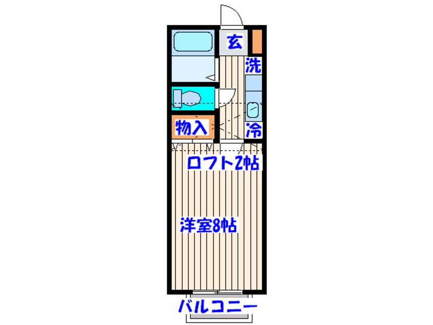 間取図 ロワ－ル壱番館