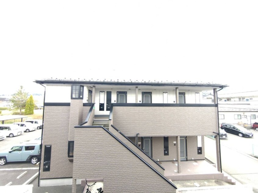 室内からの展望 ロワ－ル壱番館