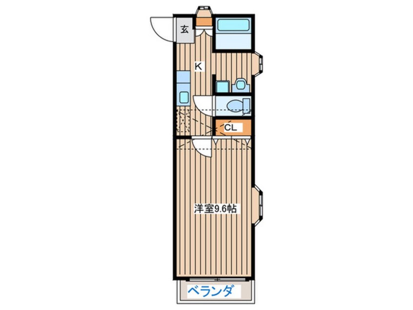 間取図 サンヒルズ国見参番館