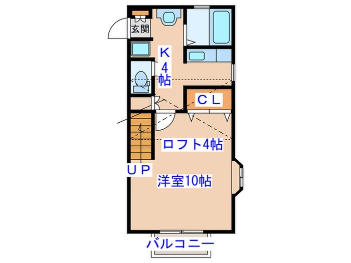 間取り図 エスポワ－ル・シャト－愛子Ⅰ