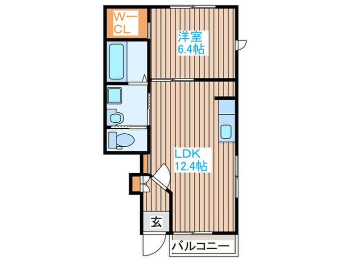 間取り図 シャルメゾンA