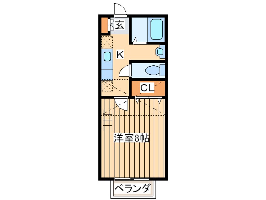 間取図 アヴァンセ高砂