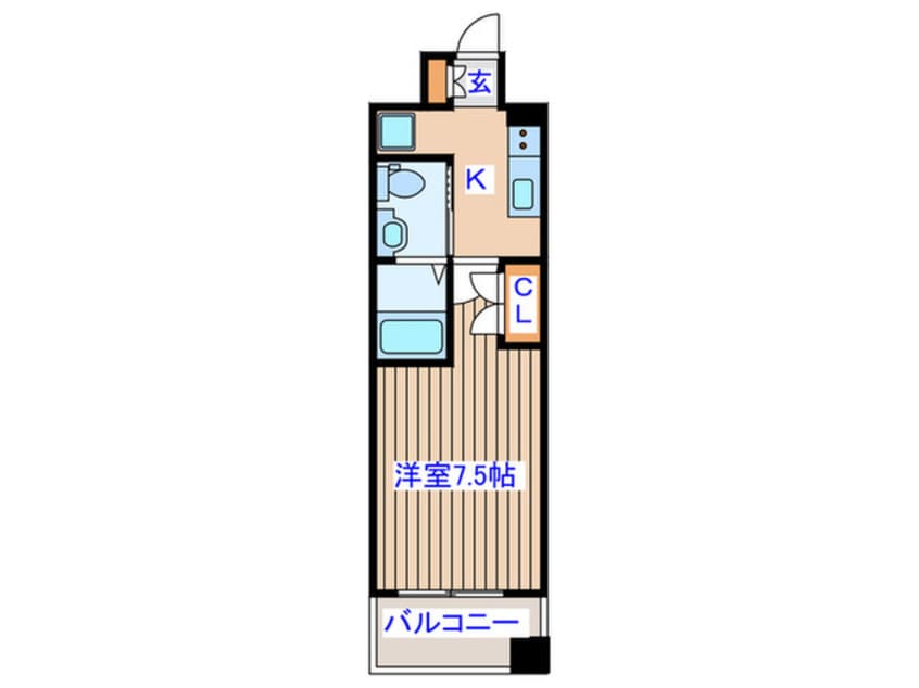 間取図 レジディア仙台上杉