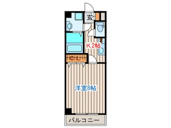 間取図 フォレストコ－ト１