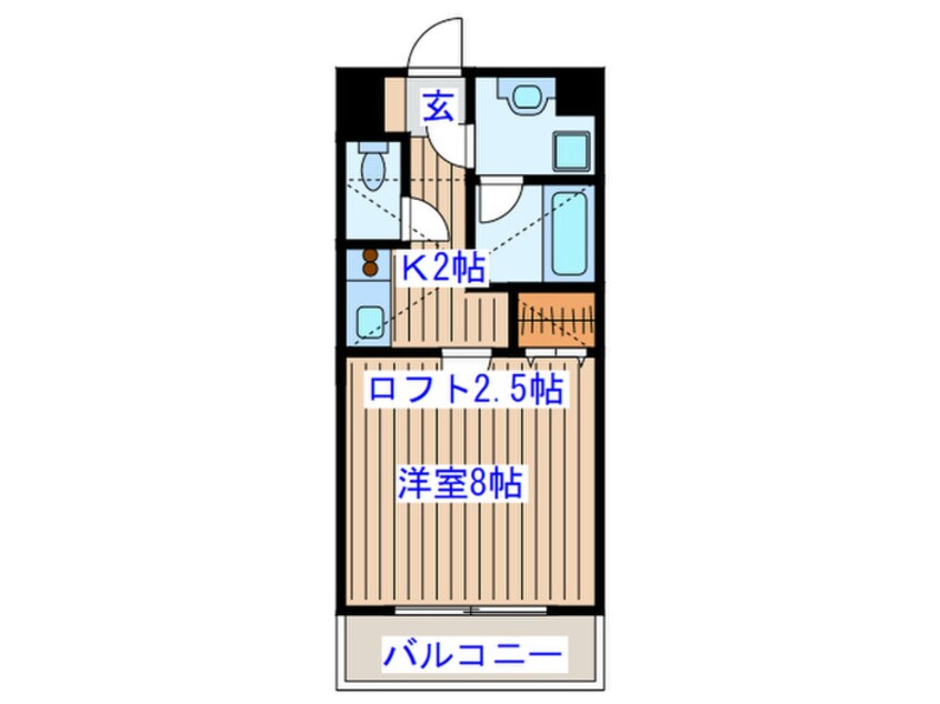 間取図 チュアリヒルズⅡ