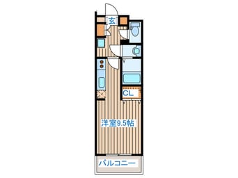 間取図 パークフラッツ五橋