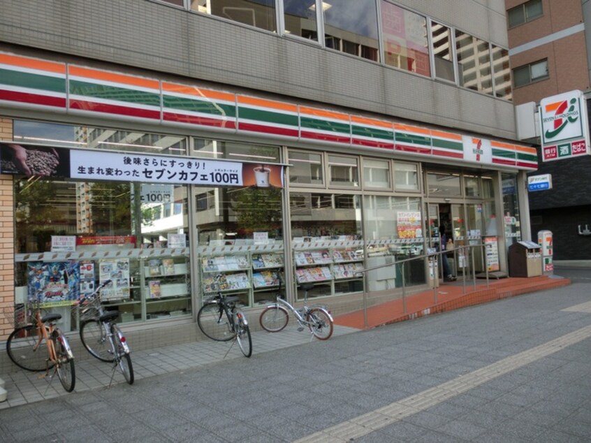 セブン-イレブン 仙台五橋駅前店(コンビニ)まで150m ロイヤルパ－ク五橋