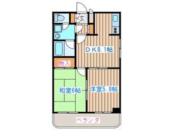 間取図 サンセ－ル・ヴァ－グ