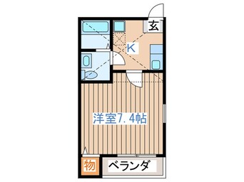 間取図 エ－デルワイスⅣ