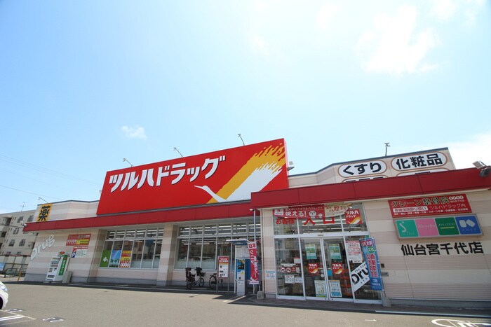 ツルハドラッグ仙台宮千代店(ドラッグストア)まで730m エ－デルワイスⅣ