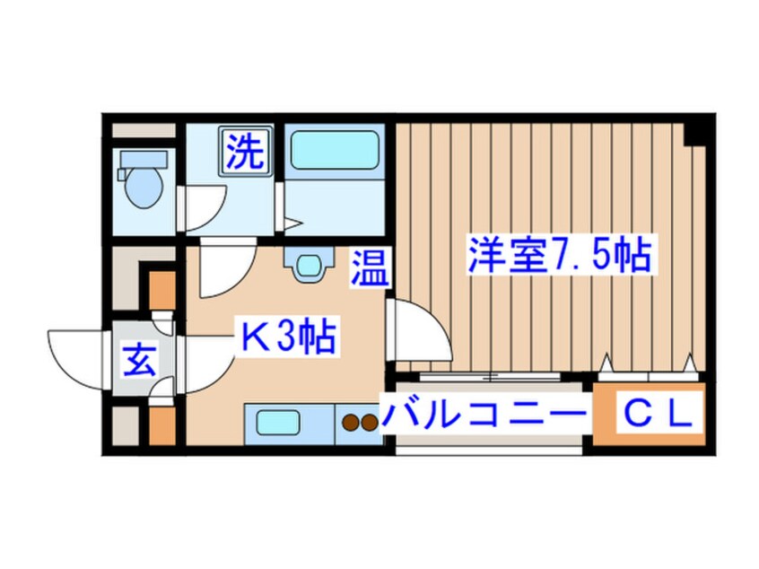 間取図 メゾンドシャルマン原町