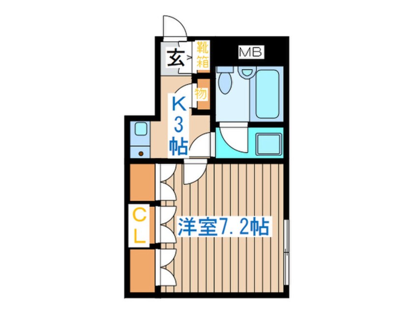 間取図 ロイヤルヒルズ富沢Ⅲ