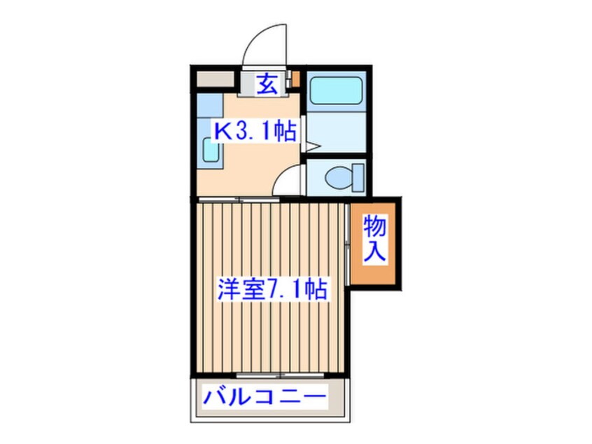 間取図 SDハイツ（南棟）