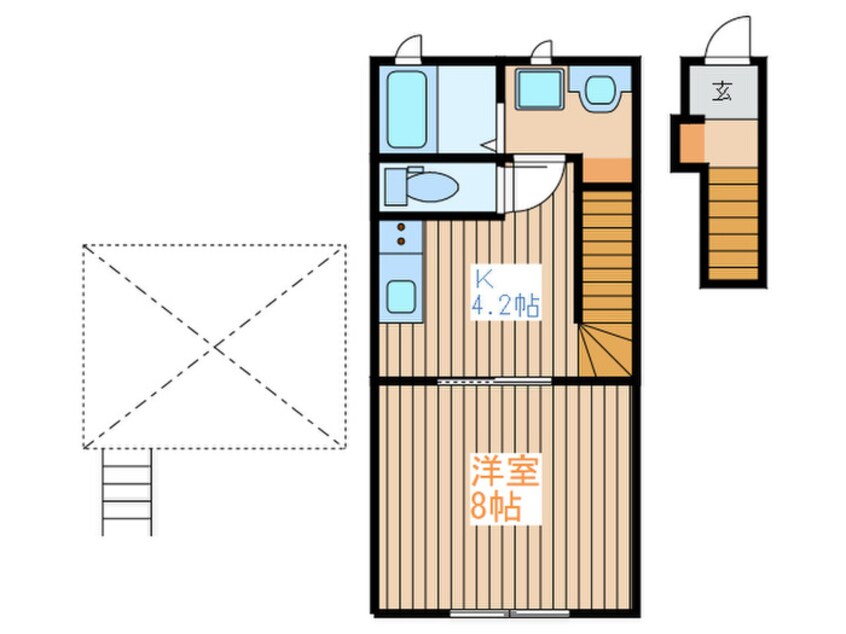 間取図 ハーランエステート