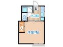 恵千コーポの間取図