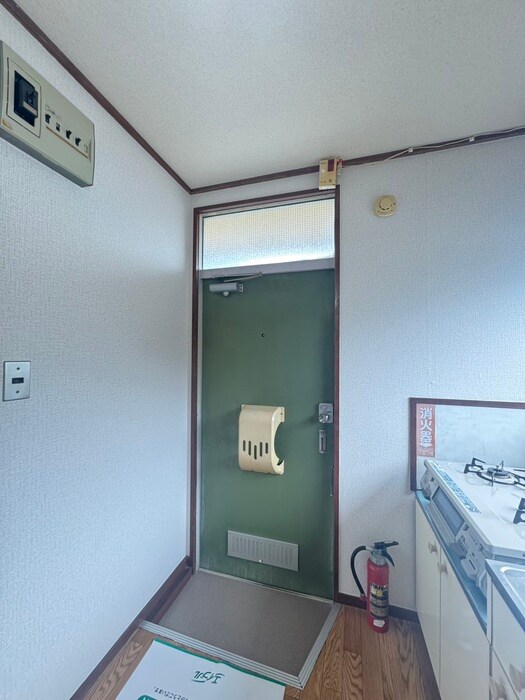 玄関 恵千コーポ