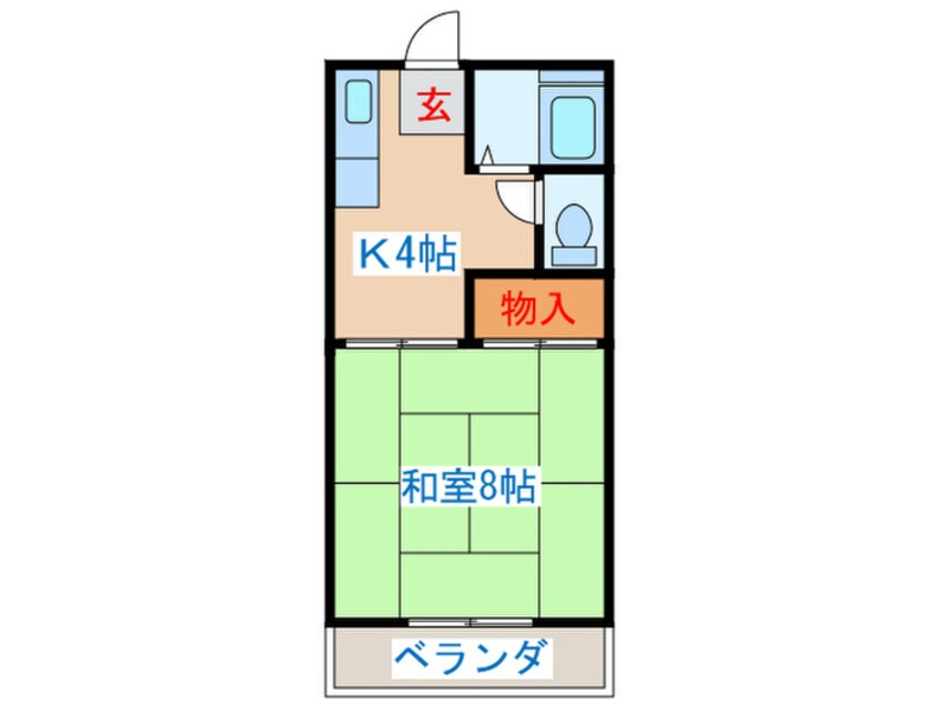 間取図 ファミーユ椌木