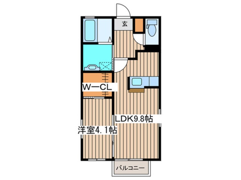 間取図 フォートレスⅠ