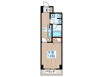 間取図 ＫＤＸ定禅寺通レジデンス